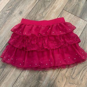 THE CHILDREN'S PLACE MAGENTA TUTU SKIRT LARGE